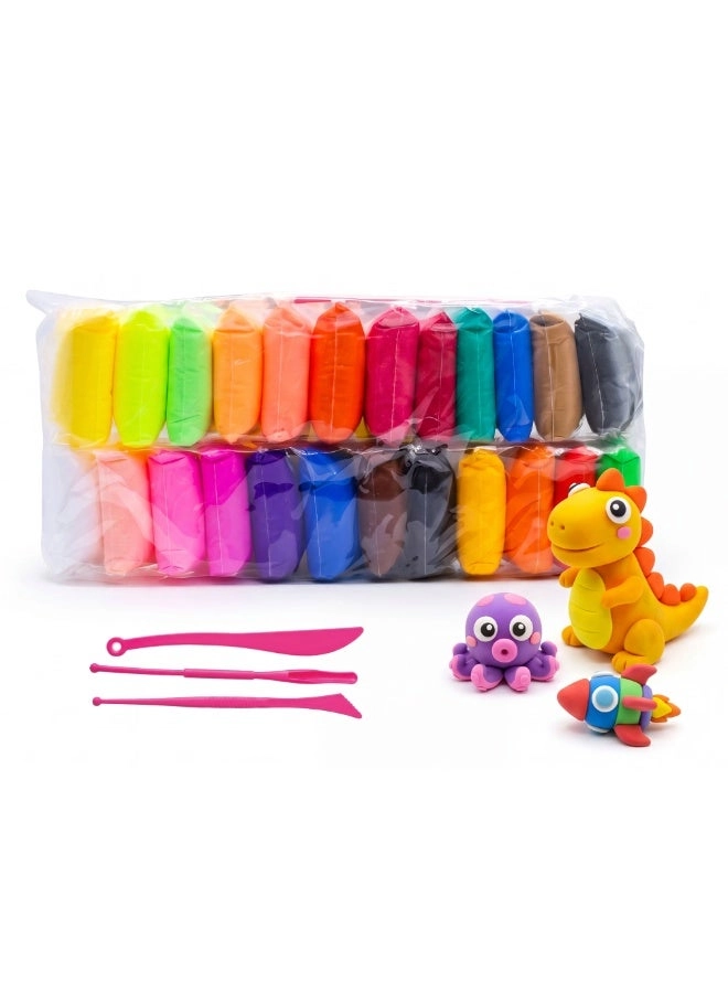 Duravel Modelling Clay Set - 200 g 24 pcs.