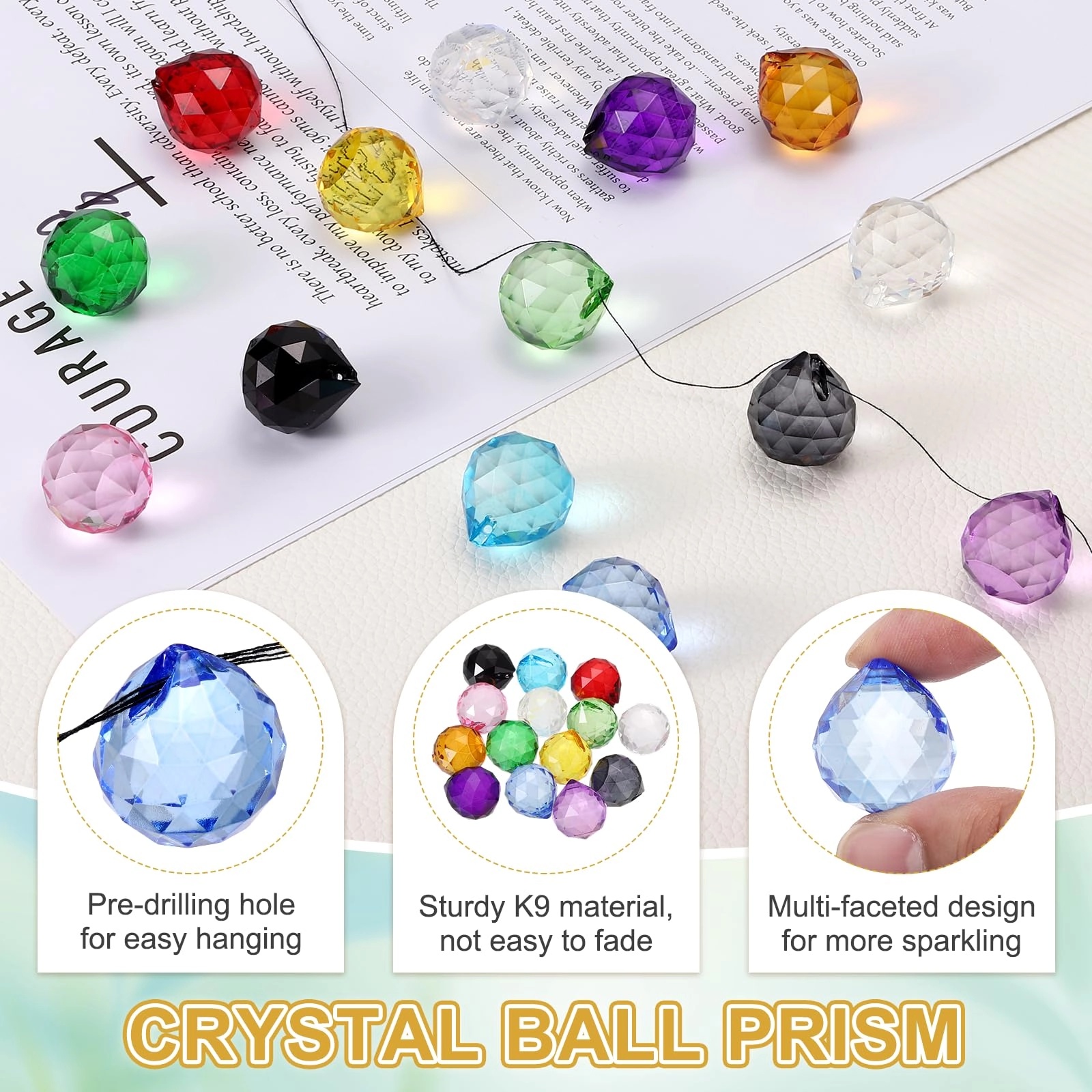 Crystal Ball Prism - K9 Crystal
