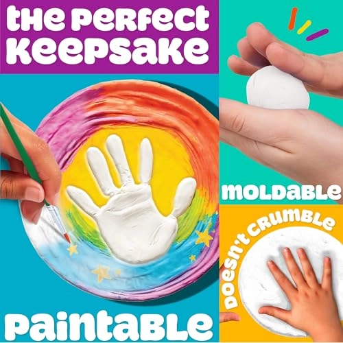 Air Dry Handprint Stone - 1 piece(s)