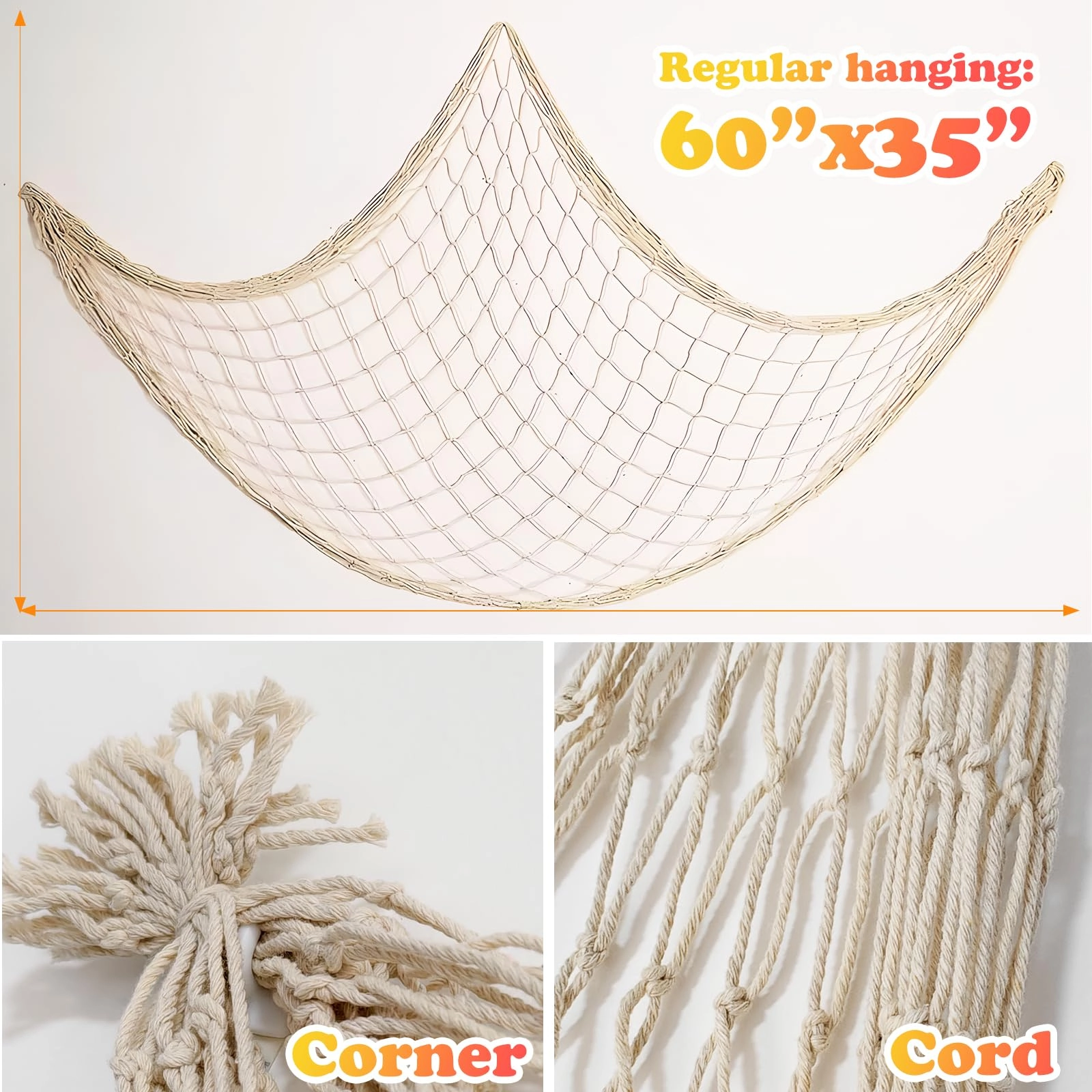 Fish Net Decorations - 2 Pack Party