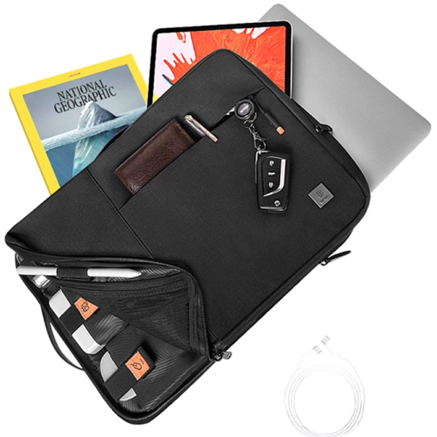 Alpha Double Layer Sleeve Bag for 15.6-Inch Laptop