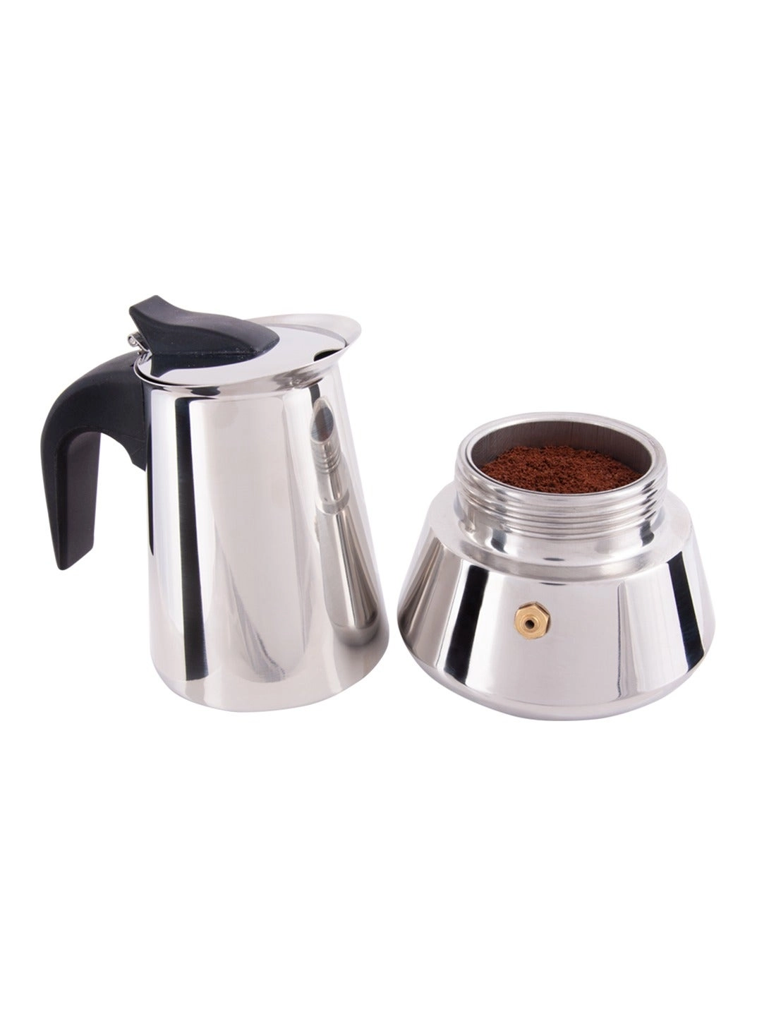 Moka Pot - 200 ml Stainless Steel 4 Cups
