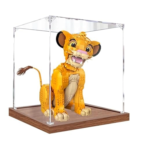 Display Case - 40x30x34 cm Wooden Base 2mm