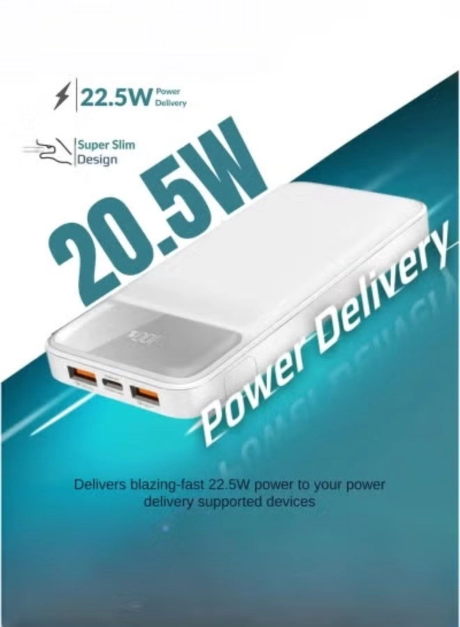 N-32 - 30000mAh 22.5W Fast charging 4 USB 2 Type-C