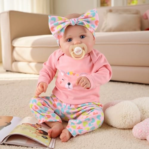 Reborn Baby Doll - 20 Inch Vinyl Girl Ages 3+
