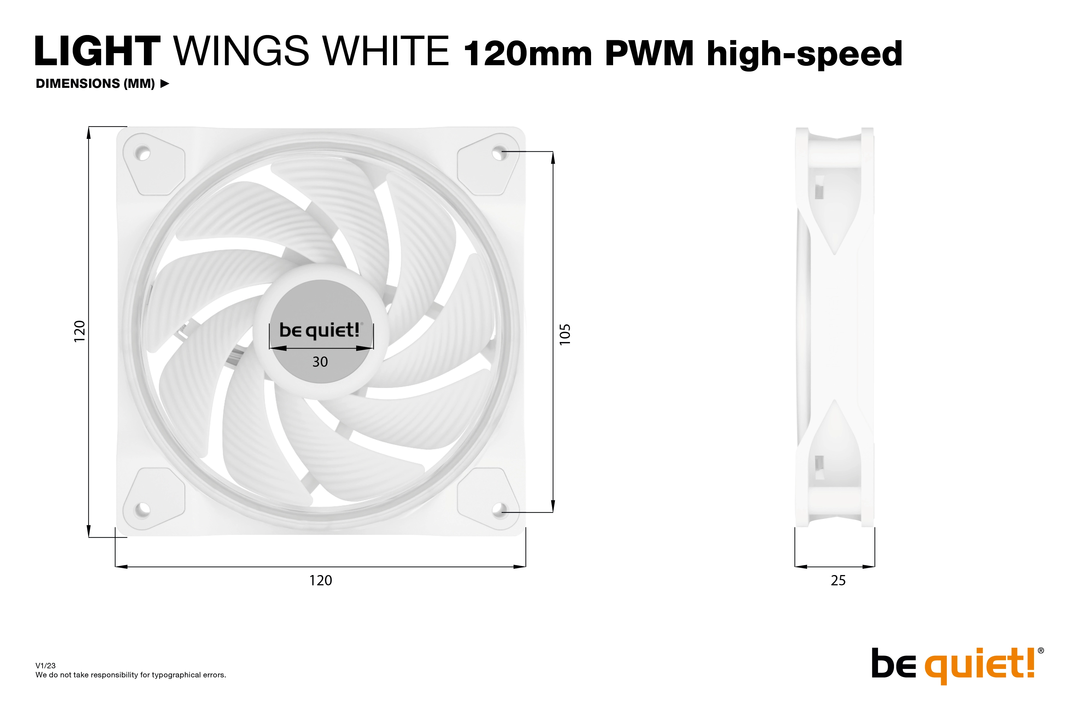 Light Wings BL100 - 3 fans 120mm