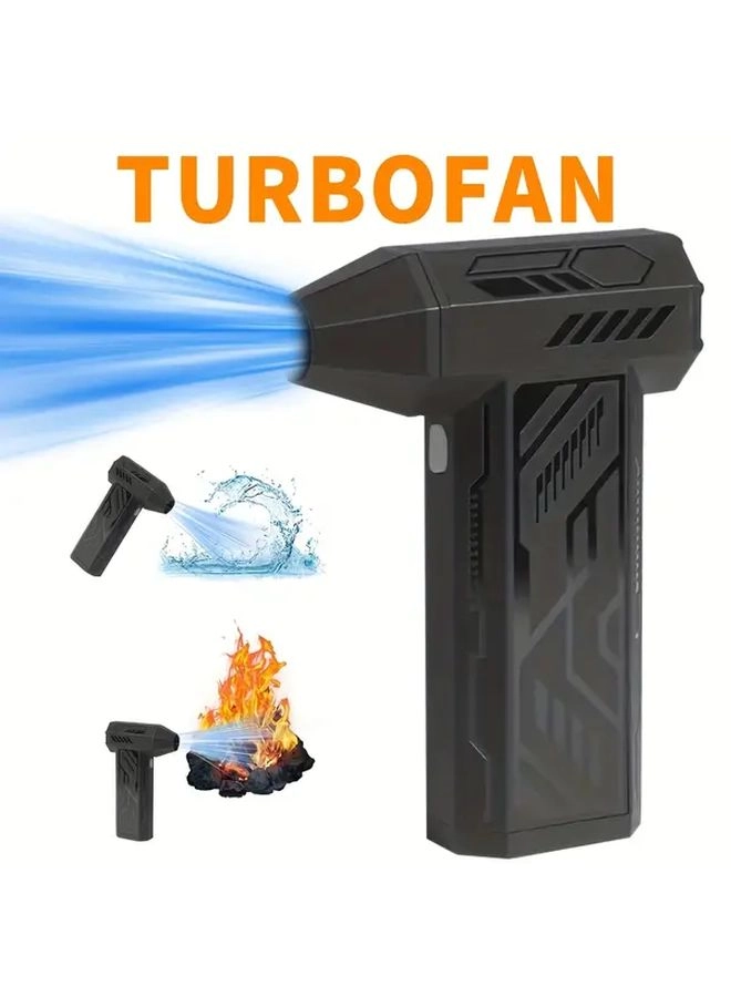 Generic Turbo Jet Fan - 380g Thrust 60m/s Cordless USB-C Fast Charging