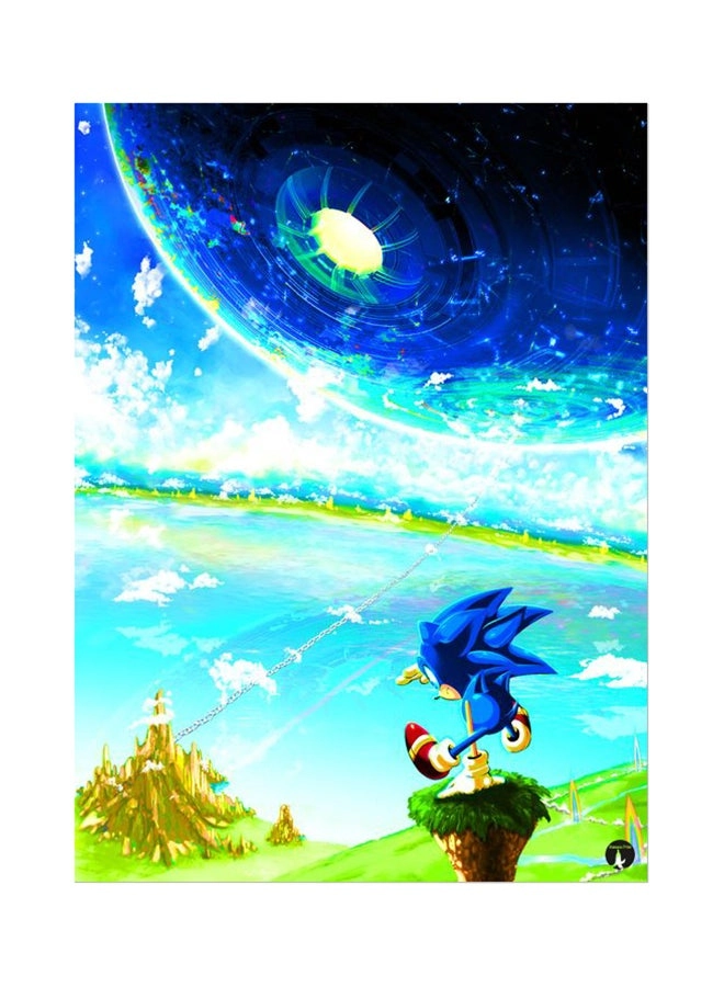 The Video Game Sonic Mouse Pad