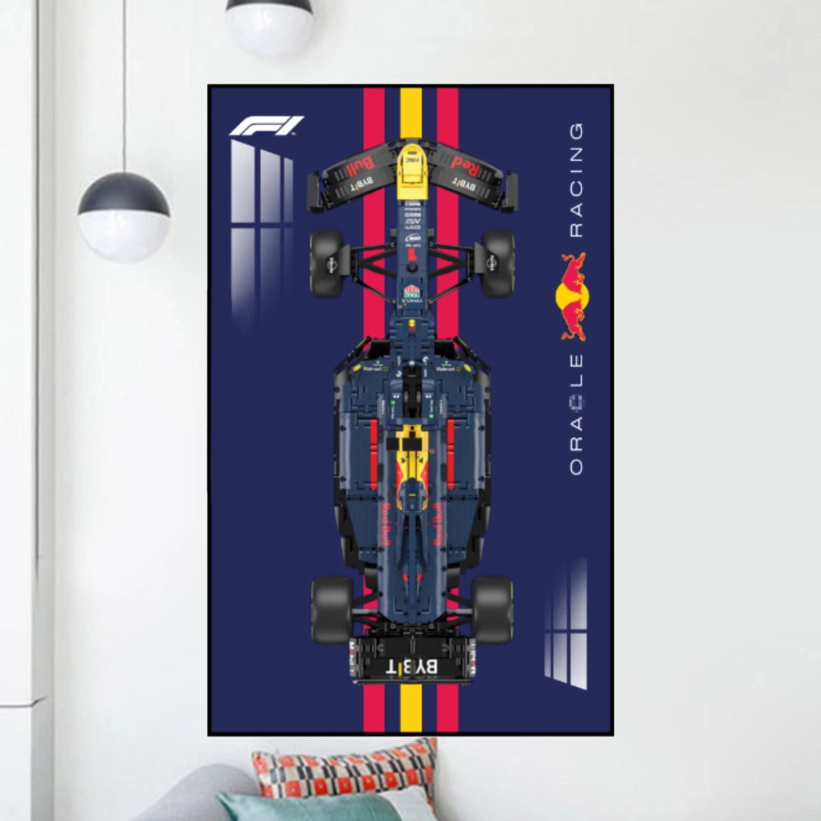 Figures Display Wall Mount - 50x80x4cm Acrylic