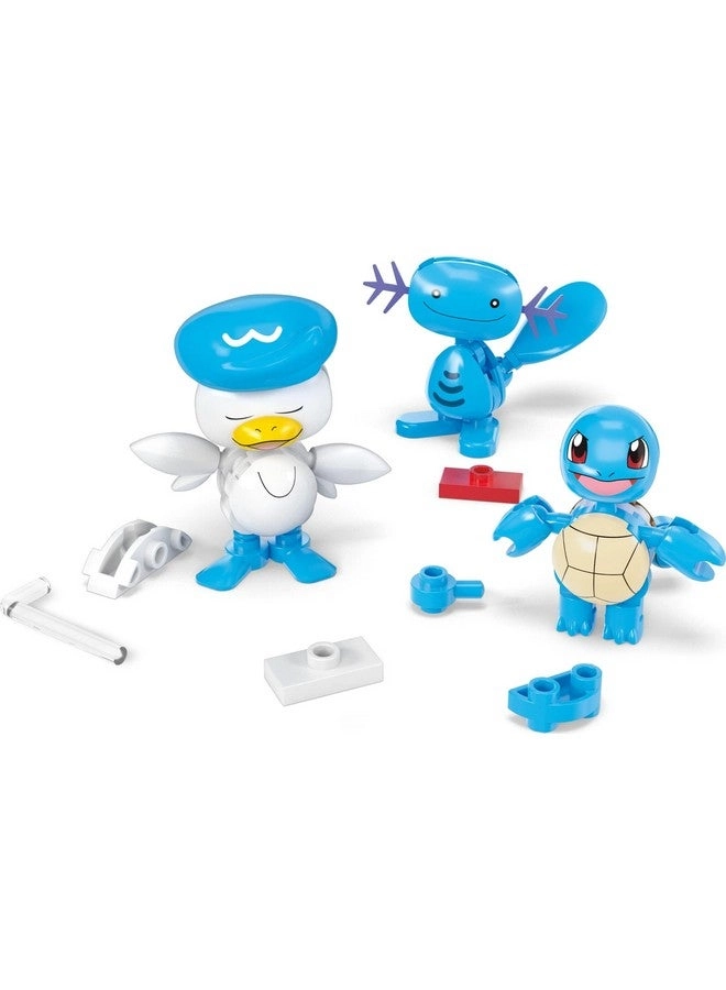 Pokémon Action Figure - Water-Type Trainer Team 2 Inches Tall