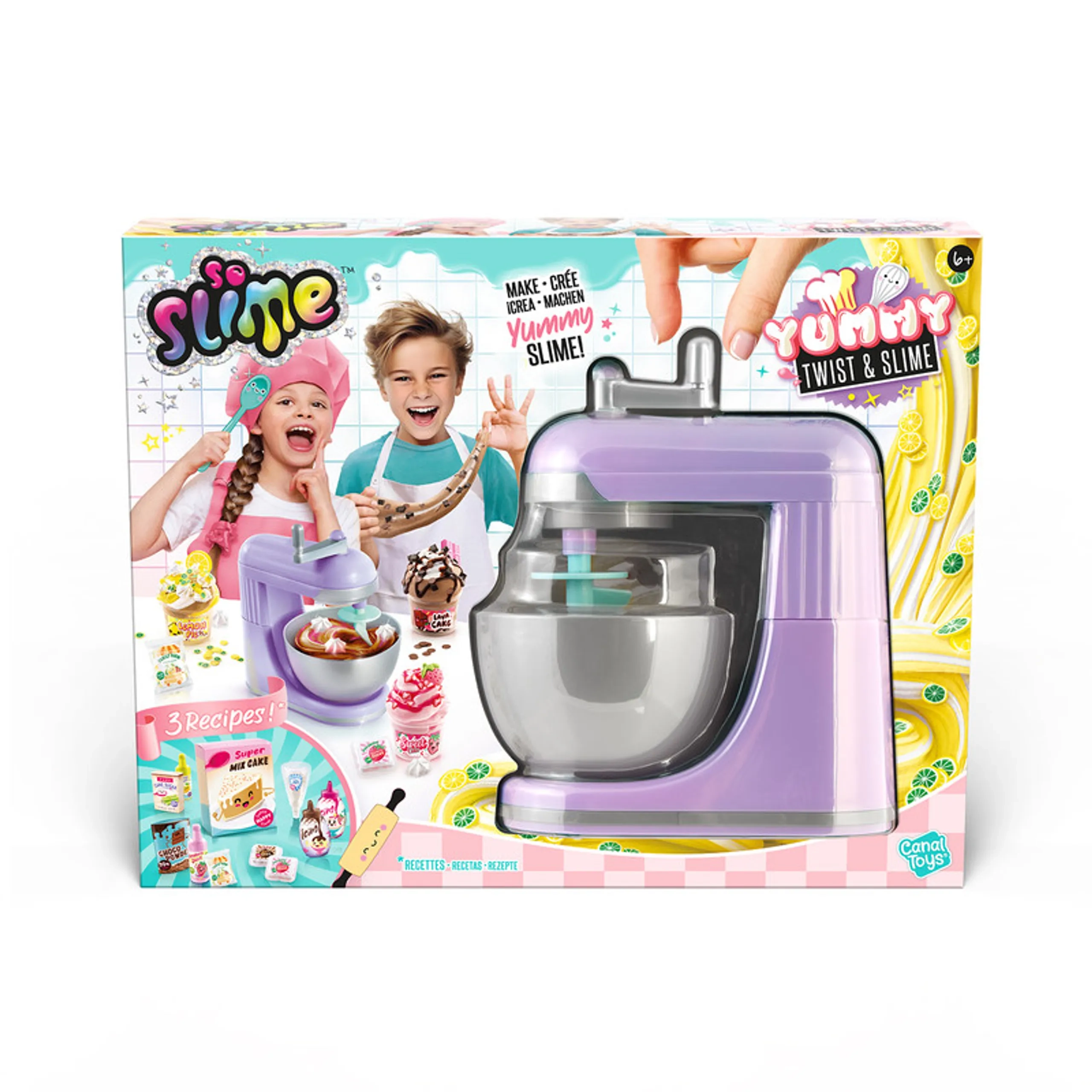 Canal Toys Yummy Twist & Slime - 300g