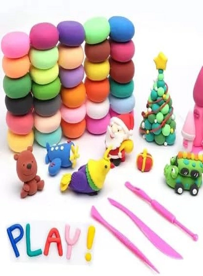Air Dry Clay - Non-Toxic Soft 12pcs.