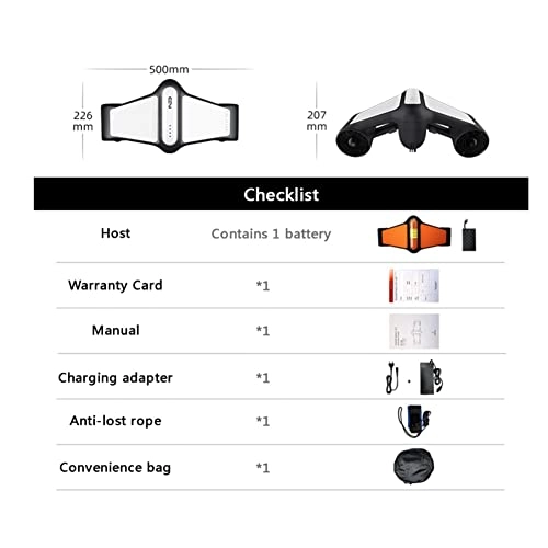 Booster Underwater Thruster - 500*207*226mm 50m