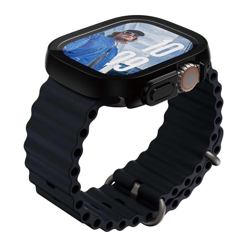 PanzerGlass Glass & Thermoplastic Polyurethane Frame & Screen Protector for Apple Watch Ultra 2024
