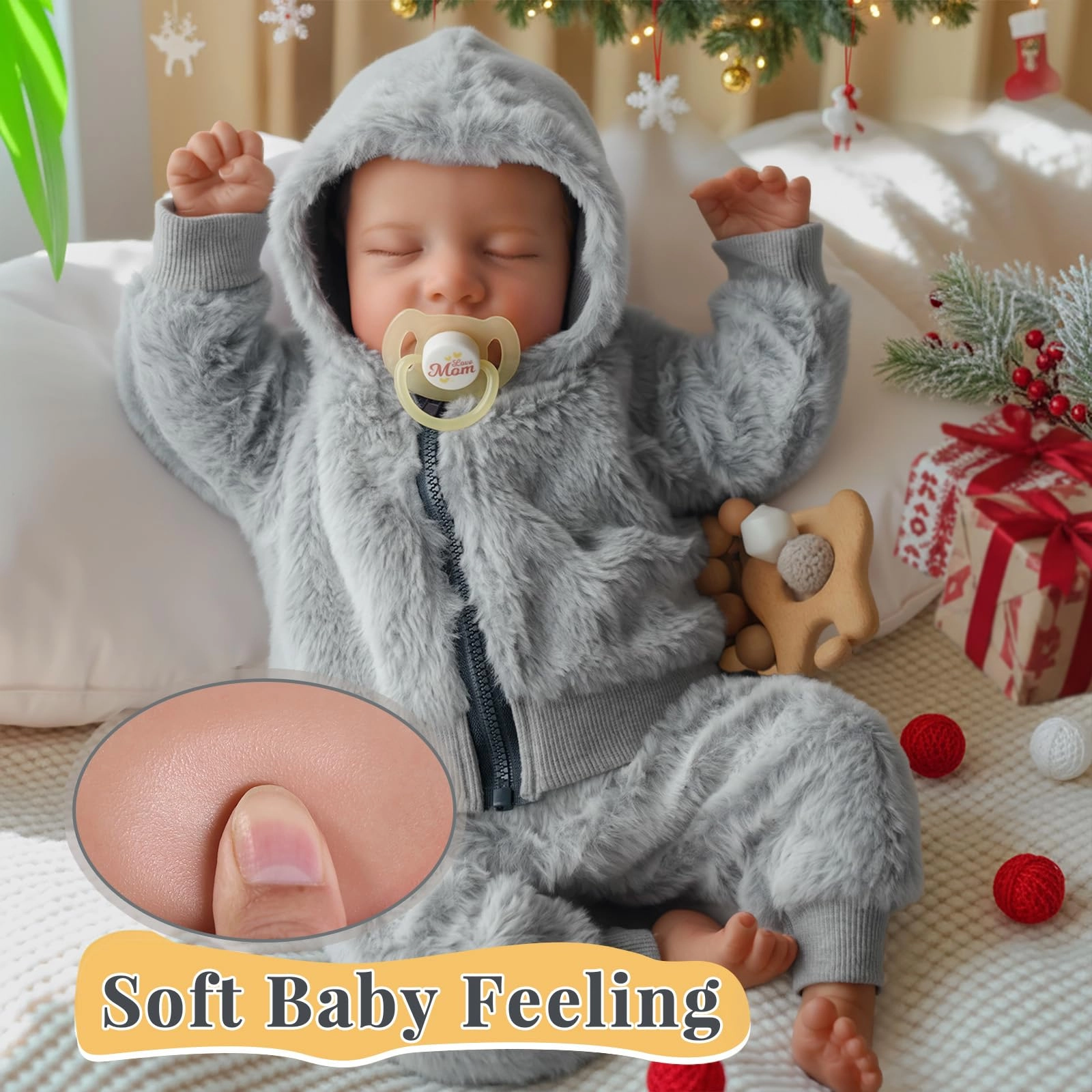 Reborn Baby Doll - 17Inch Vinyl Boy Ages 3+