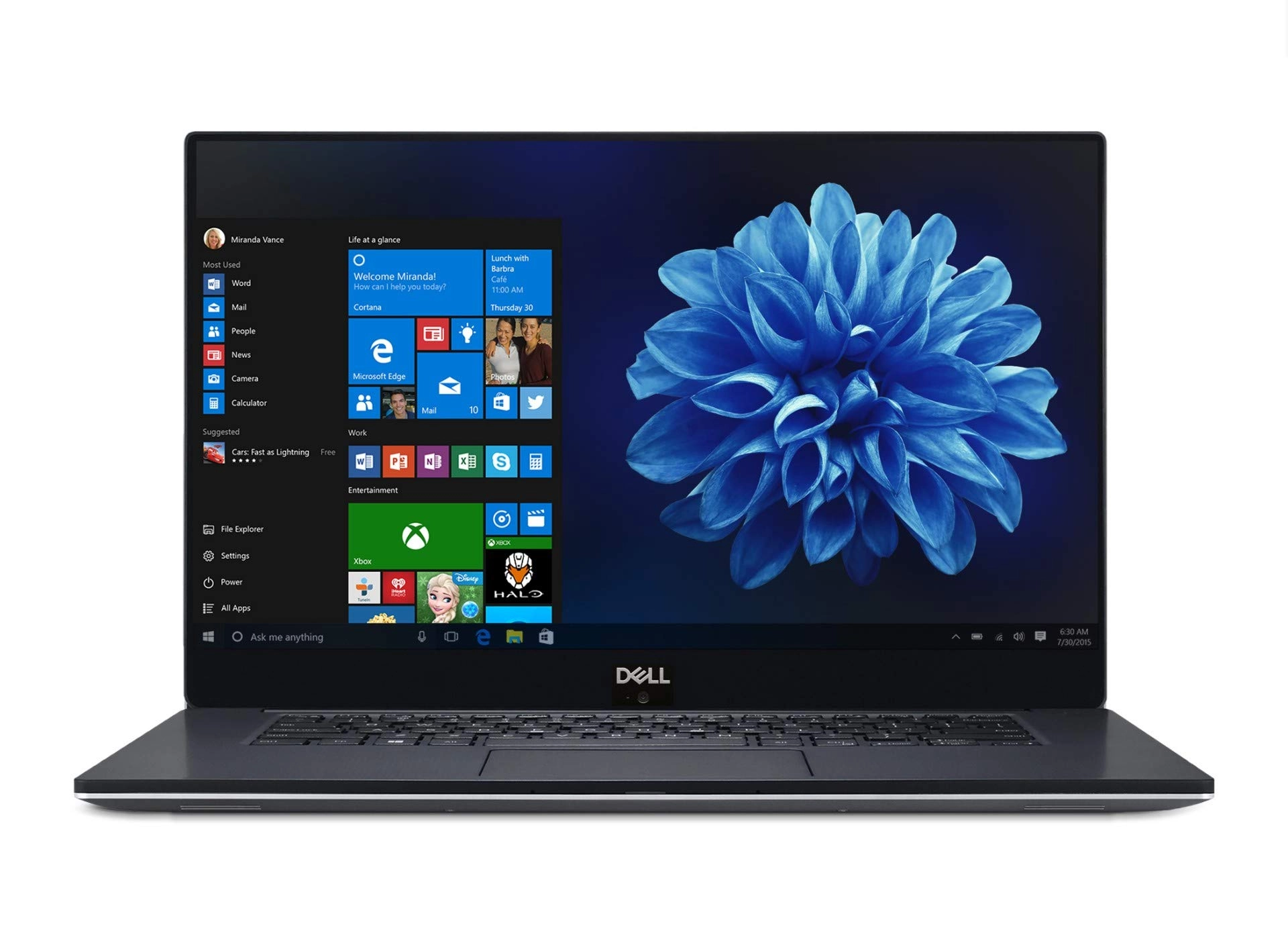 DELL XPS 15 - 15.6'' Core i7-8750H 32GB DDR4 1TB SSD