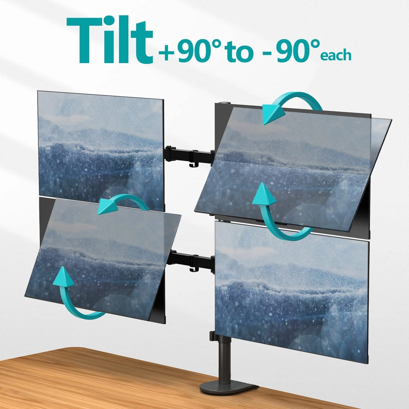 Quad Monitor Stand
