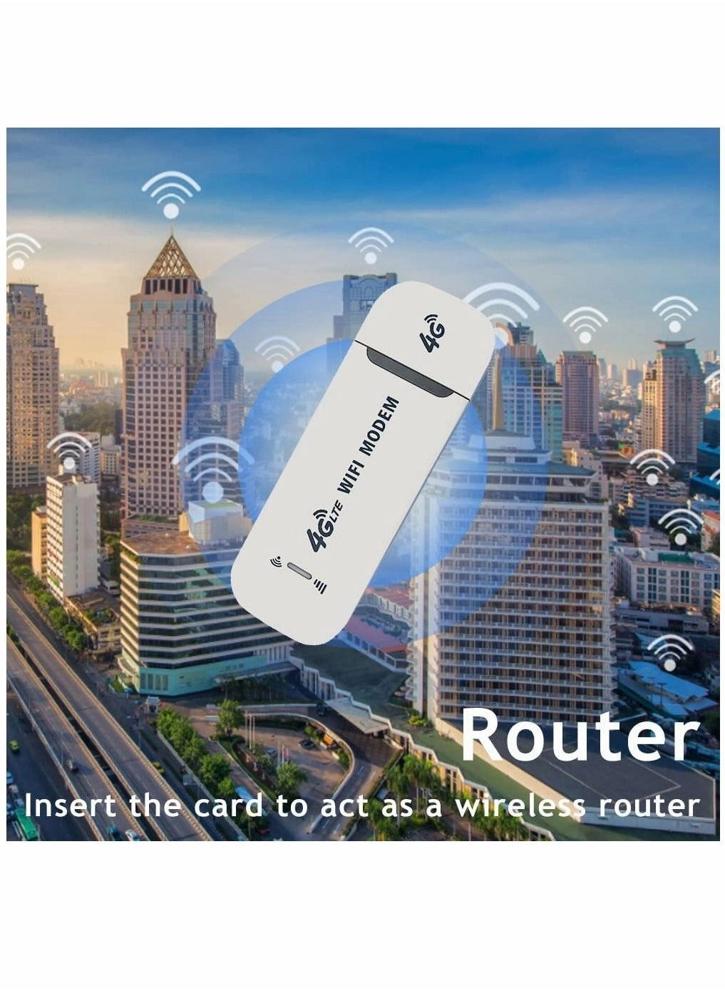 Portable USB Wifi Dongle - 4G 150Mbps