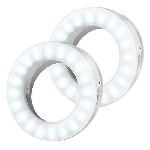 Selfie Lamp - 2pcs 40 LED USB Rechargeable Pack