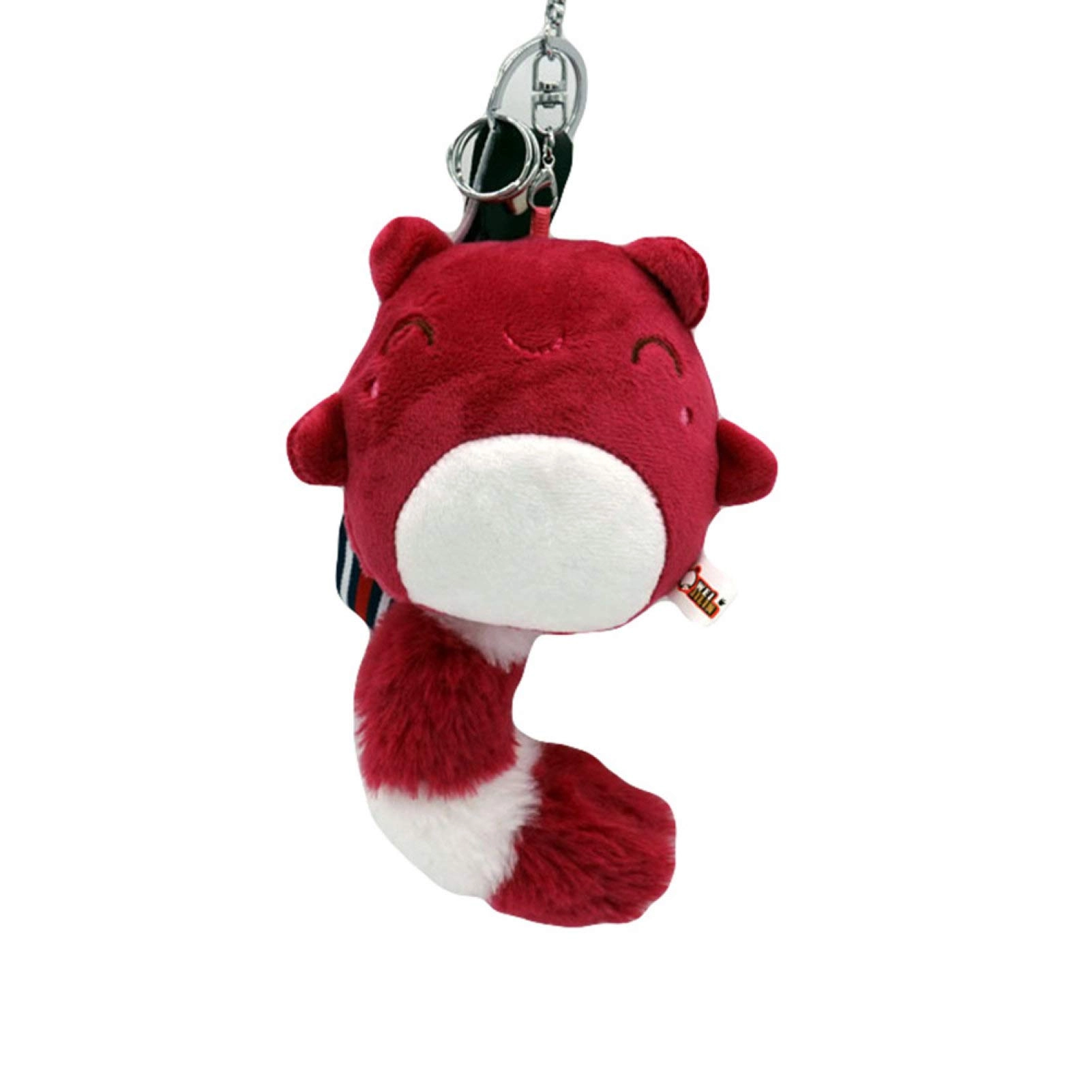 Raccoon Long Tail Plush 20 cm Key Holder