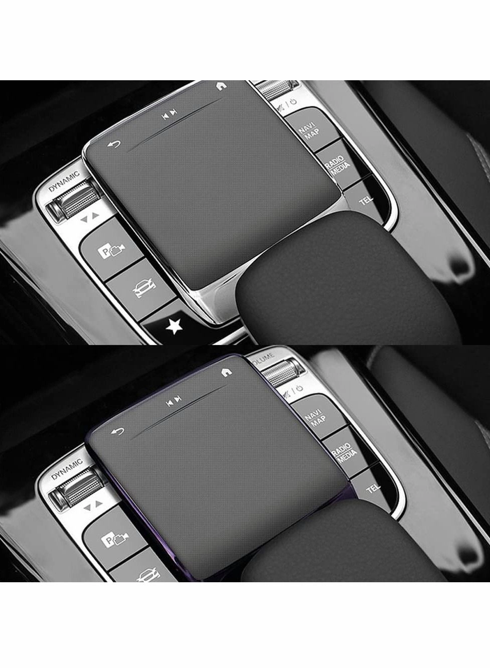 Center Consoles Multimedia Protective Cover - Mercedes Benz A B CLA GLE GLS GLB GLA 2020 2022