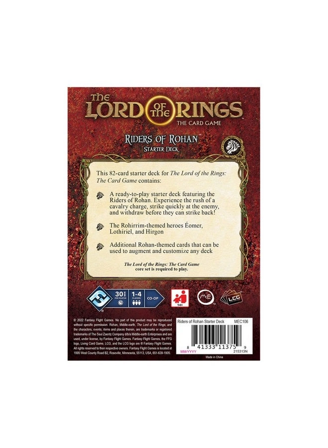 The Lord of the Rings: Rider of Rohan - Card Game (German)