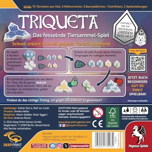 Triqueta 2nd Edition: Hidden Wolves (German)