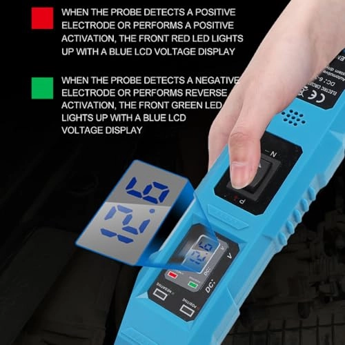 Car Circuit Tester - 1 to 8 Amp 6 to 36V 2 Clamps