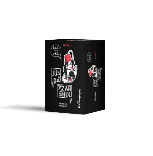 7zar Shou: Lebanese Charades - Season 3 - Party Game (English, Lebanese and Arabic)