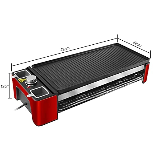 2-tier electric grill pan - 1200 W 5-7 peoples