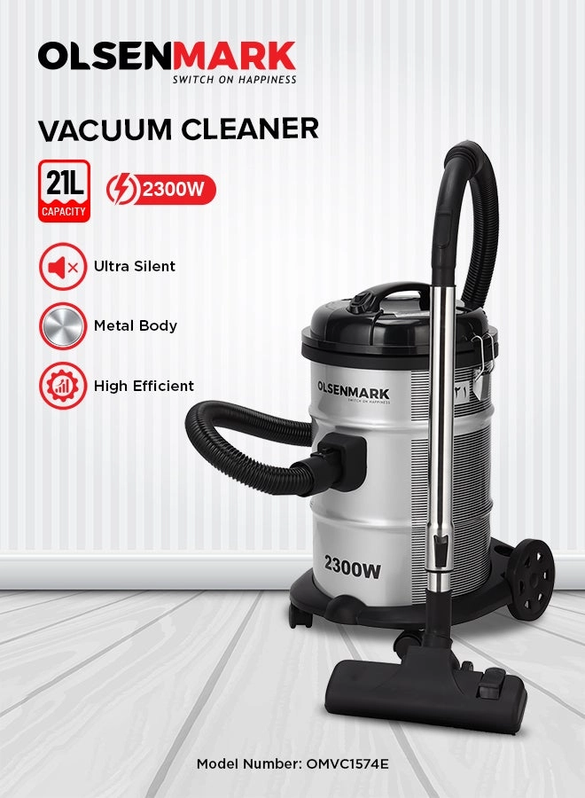 Olsenmark Drum Vacuum Cleaner (OMVC1574E)