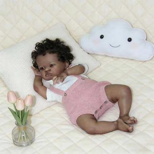Reborn Baby Doll - 20 Inch Soft Cloth Body Ages 3+