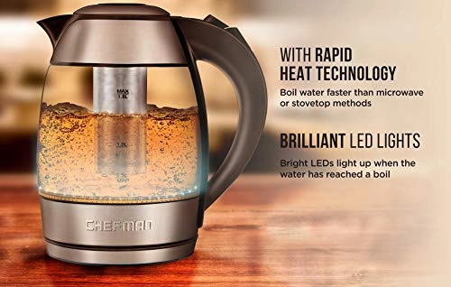 Digital Electric Glass Kettle RJ11-17-TCTI-V2-UK