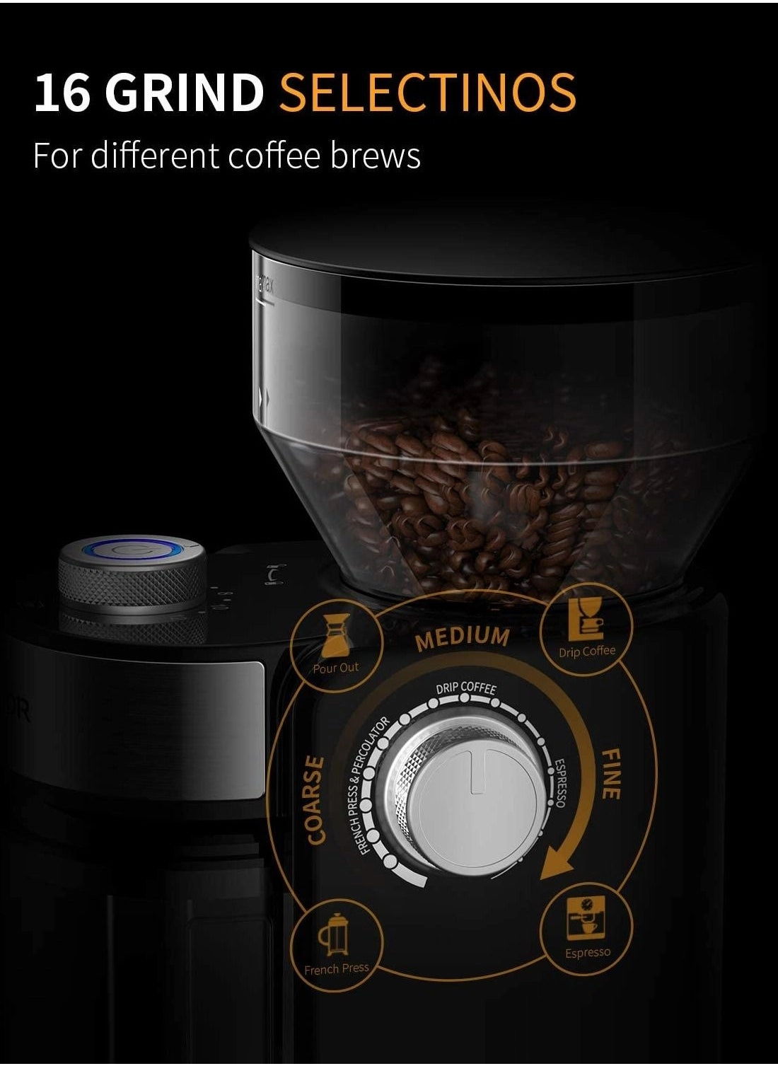 Coffee Grinder - 250g 200W