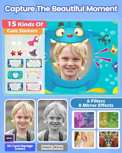 Print camera - 2.4 Inch 1080P