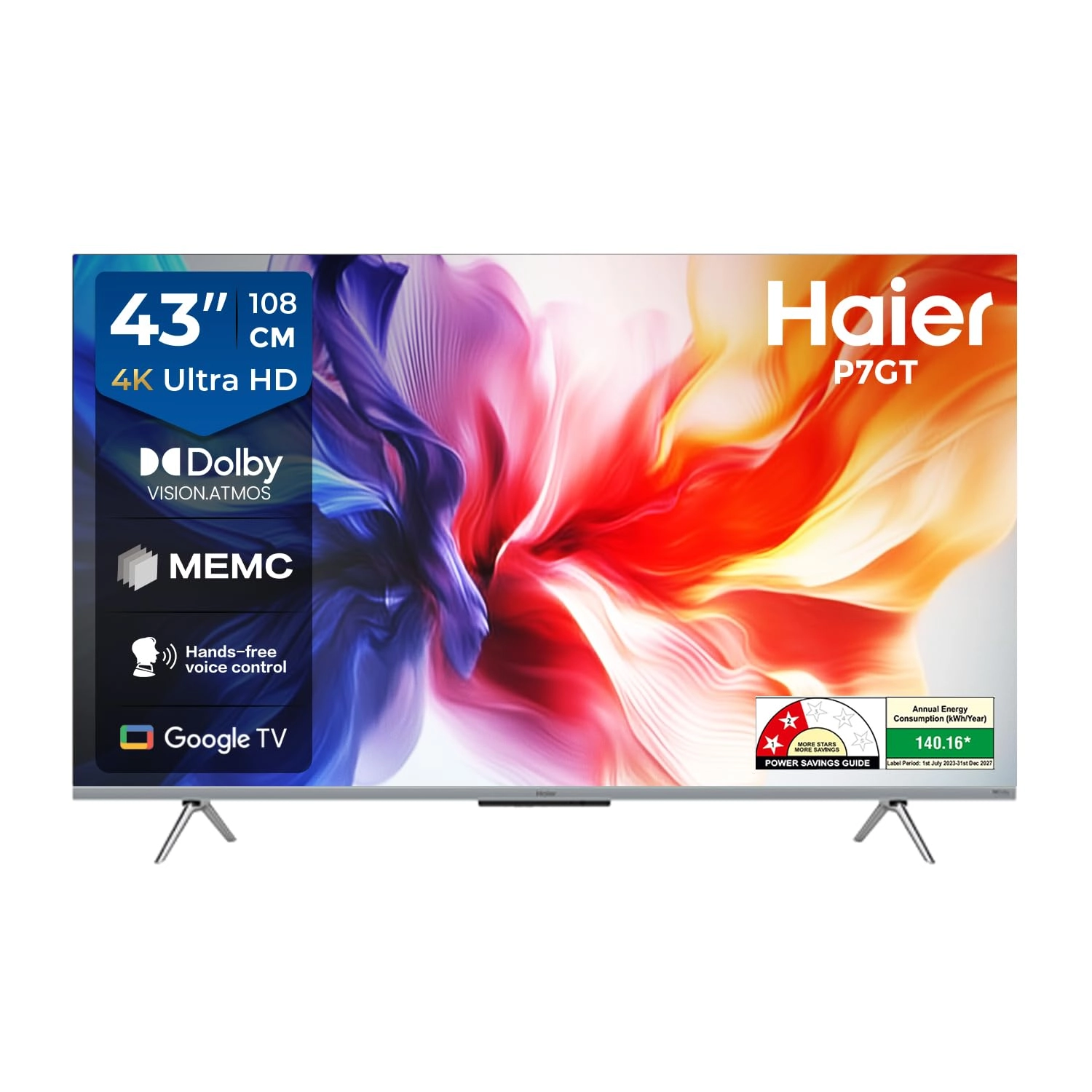 Haier 43P7GT-P - 43 inches