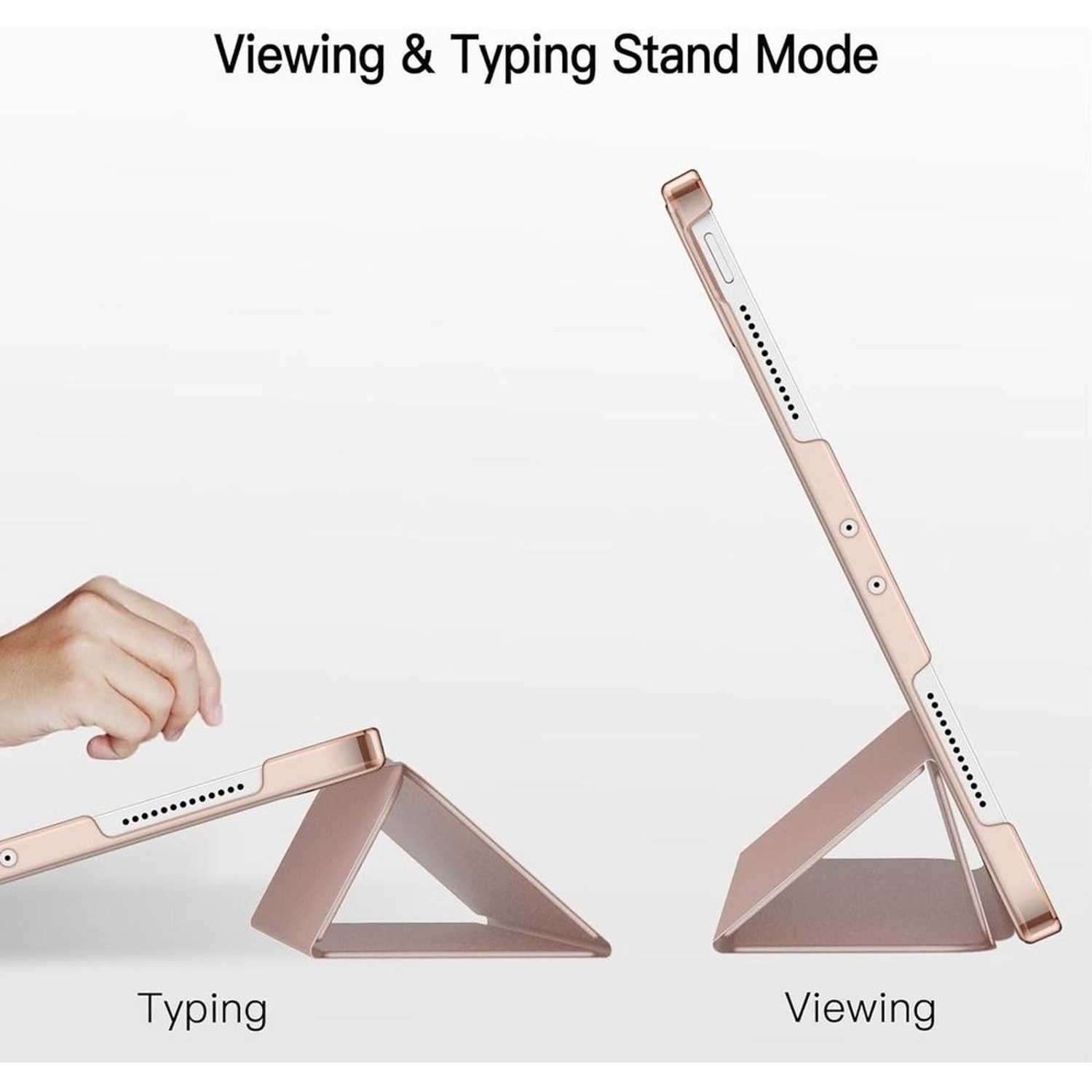 Tri-fold Case with Pencil Holder for iPad 12.9-inch