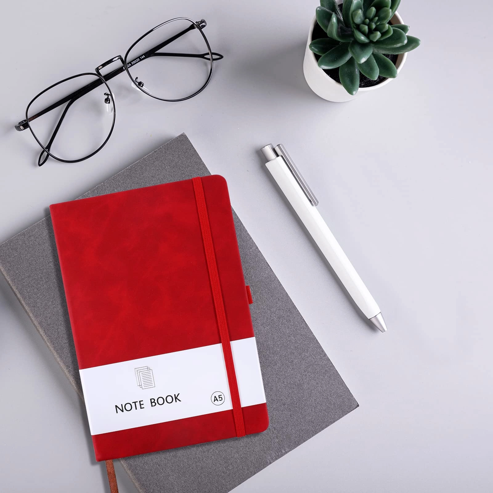 A5 Notebook A5 Hardcover - Lined 100 Sheets