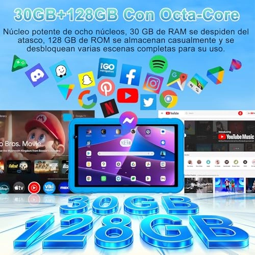 R500 Tablet 10.1" Wi-Fi 8GB RAM 128GB