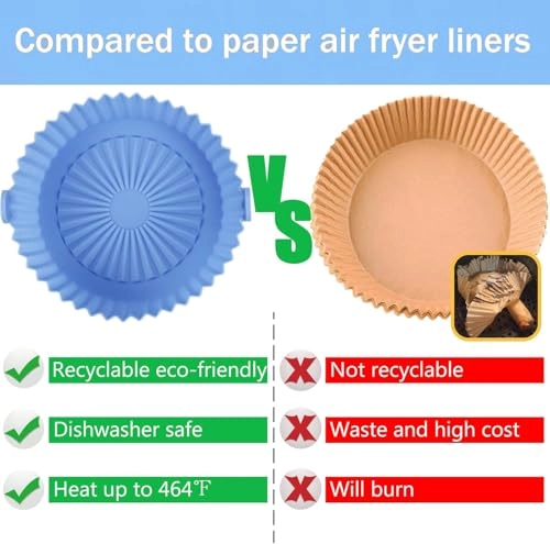 Air Fryer Liner - Silicone 2 PCS
