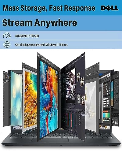 Inspiron 15 - 15.6'' Core i7-1355U 64GB DDR4 1TB SSD