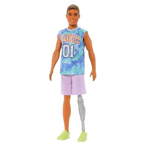Ken Doll - Fashionistas prosthetic leg Ages 3+