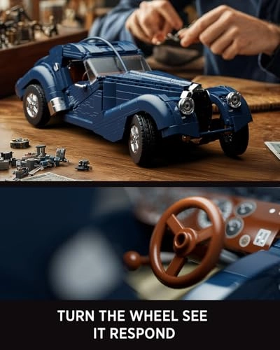 Atlantic Sports Car Building Set - 1127 pcs