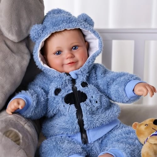 Reborn Baby Doll - 18 Inches Vinyl Boy Ages 3+