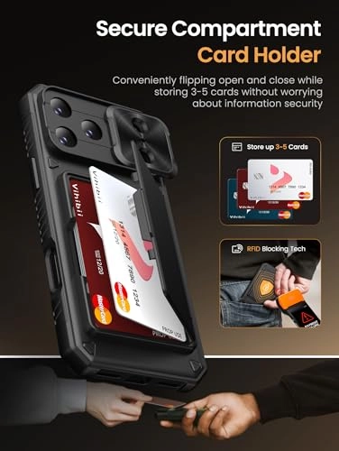 Wallet Case - Silicone for iPhone 17 Pro