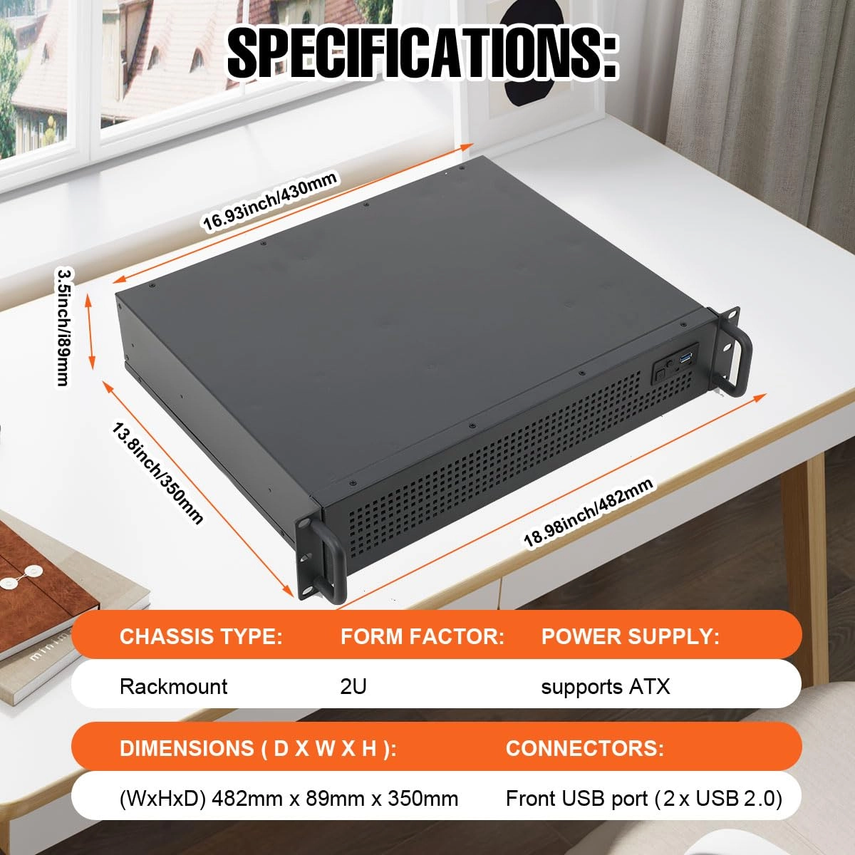 2U Server Chassis - Rackmount