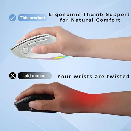 Ergonomic Vertical Mouse - Bluetooth