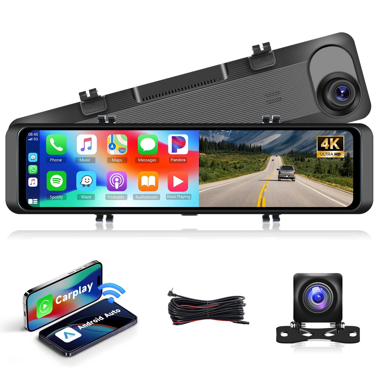 Rimoody Mirror Dash Cam - 4K 2160p