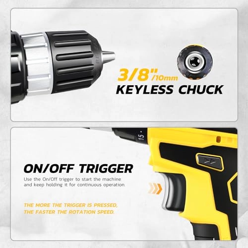 Cordless Drill - 1300Wh