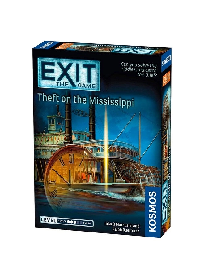 Thames & Kosmos EXIT: Theft on The Mississippi - Escape Room Game Card-Based